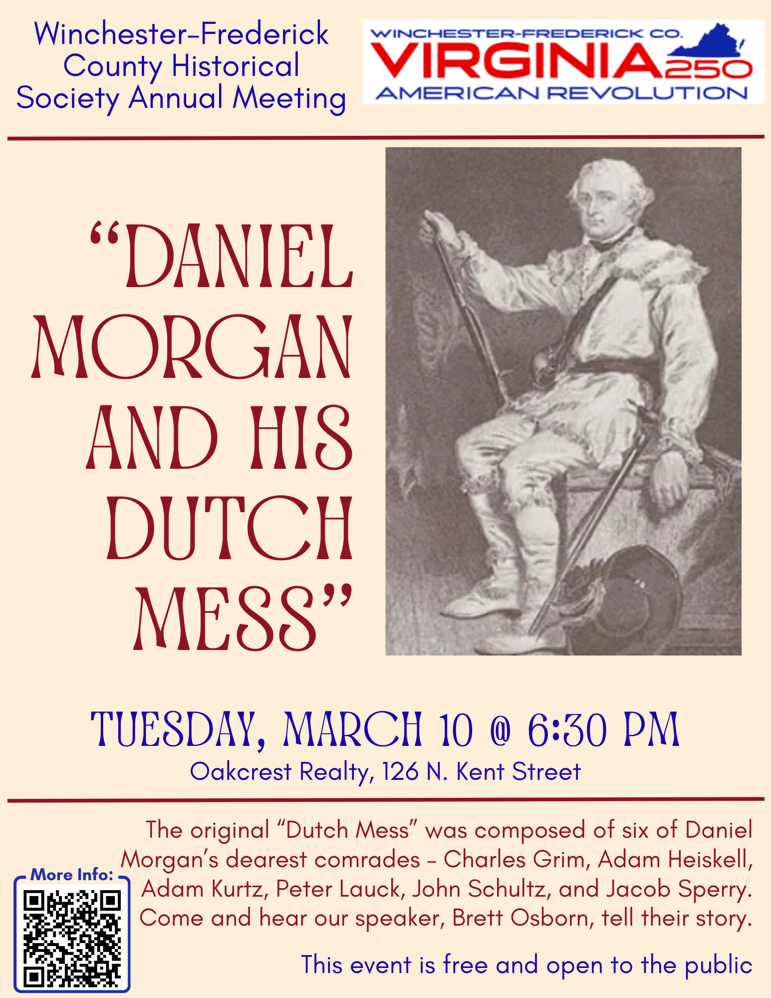 "Daniel Morgan and His Dutch Mess"